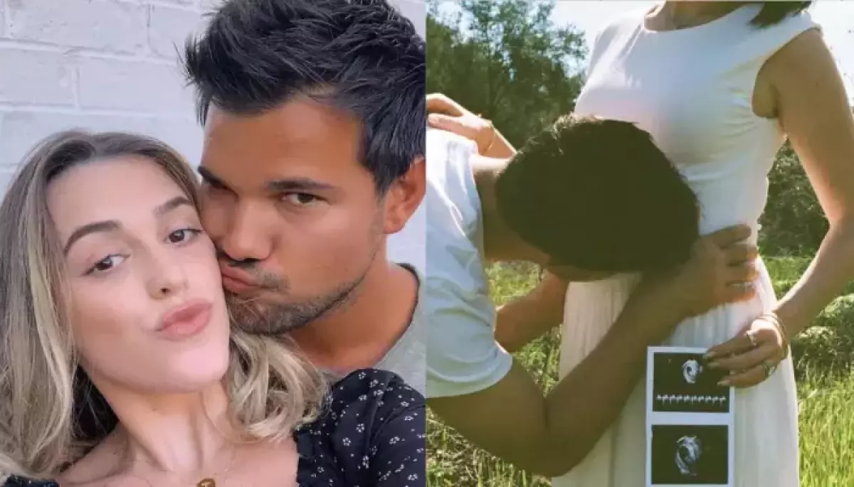 Taylor Lautner & Wife Taylor Dome's Matching Wedding Tattoos
